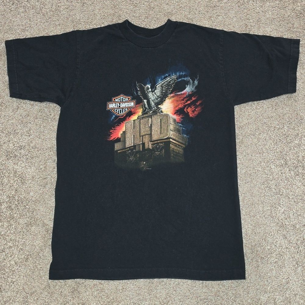 Harley Davidson Las Vegas Nevada Mens Shortsleeve Tshirt Size L